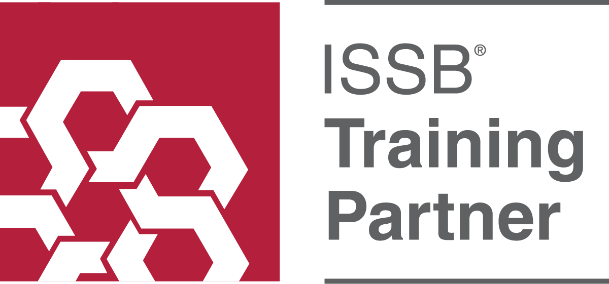 London Reporting Academy - ISSB Training Partner mark